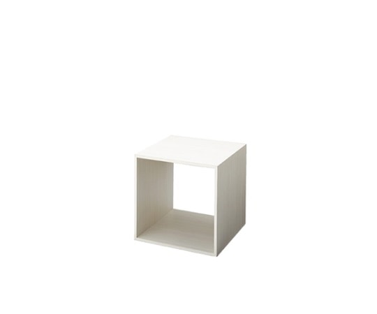 ストア・エキスプレス 木製ディスプレイボックス ホワイトウッド 30cm角 61-798-69-3 1個（ご注文単位1個）【直送品】