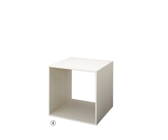 ストア・エキスプレス 木製ディスプレイボックス ナチュラル 40cm角 61-798-70-5 1個（ご注文単位1個）【直送品】