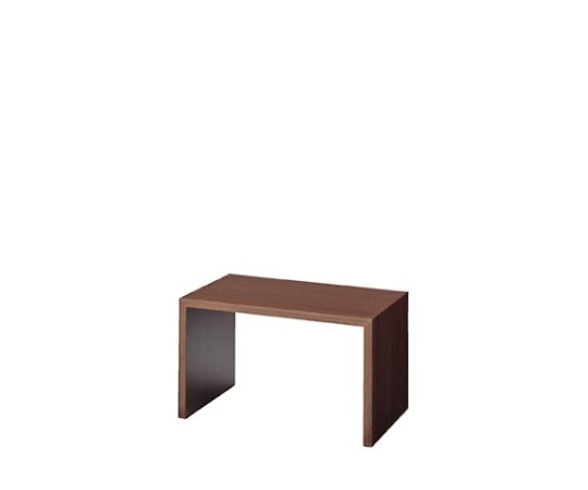 ストア・エキスプレス 木製コの字ディスプレイ ブラウン 大 61-428-10-3 1個（ご注文単位1個）【直送品】