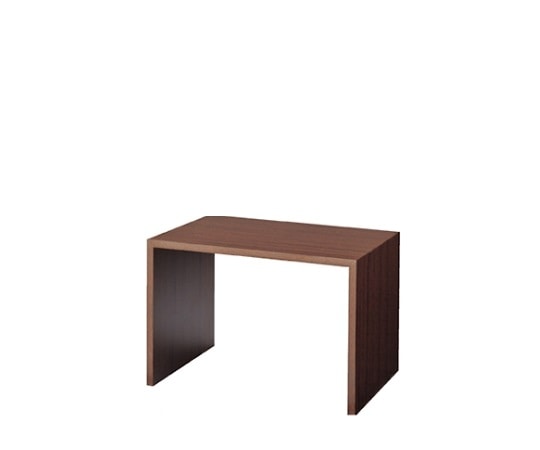 ストア・エキスプレス 木製コの字ディスプレイ ブラウン 特大 61-428-10-4 1個（ご注文単位1個）【直送品】