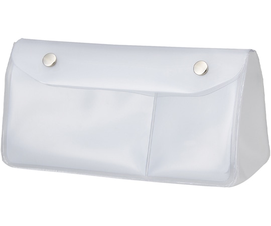 LIHITLAB ALCLEA トライアングルペンケース 【抗菌】 クリヤー A7942-1 1個(ご注文単位1個)【直送品】