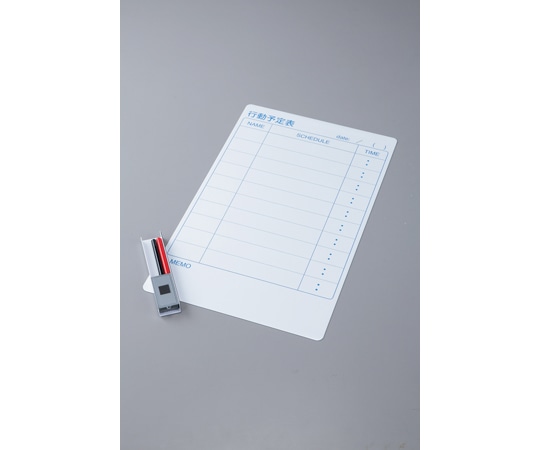 日本緑十字社 スケジュールボード(マグネットシートタイプ) 行動予定表 WB-700 600×370mm 316056 1枚(ご注文単位1枚)【直送品】