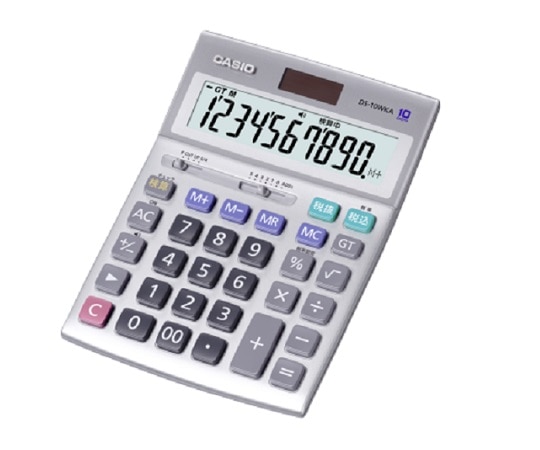 カシオ カシオ 本格実務検算タイプ電卓 デスクタイプ 10桁 DS10WKAN 1個(ご注文単位1個)【直送品】