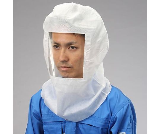 エスコ 使い捨て頭巾(SMS不織布/10枚) EA996AW-1 1袋(ご注文単位1袋)【直送品】