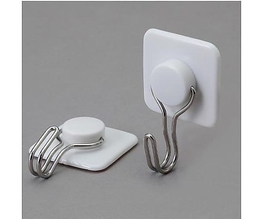 アズワン 40x60mm スイングフック(粘着付/2個) EA638LM-31 1パック(ご注文単位1パック)【直送品】