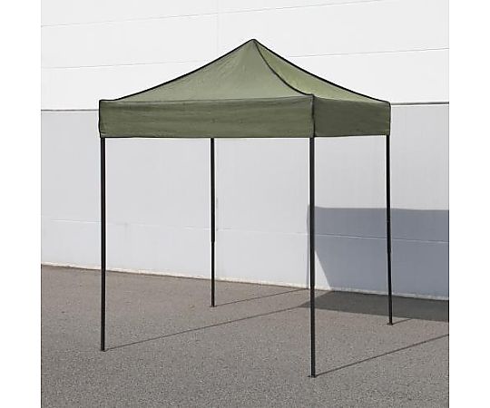 エスコ 2.0x 2.0m 四脚テント(OD色/張ロープ冠付) EA915-17A 1個（ご注文単位1個）【直送品】