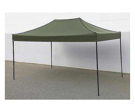 エスコ 3.0x 4.5m 四脚テント(OD色/張ロープ環付) EA915-61 1台（ご注文単位1台）【直送品】