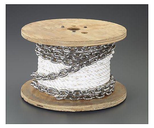 エスコ 83m/9.5x15.8mm アンカーロープ(チェーン付) EA915RA-4 1本(ご注文単位1本)【直送品】