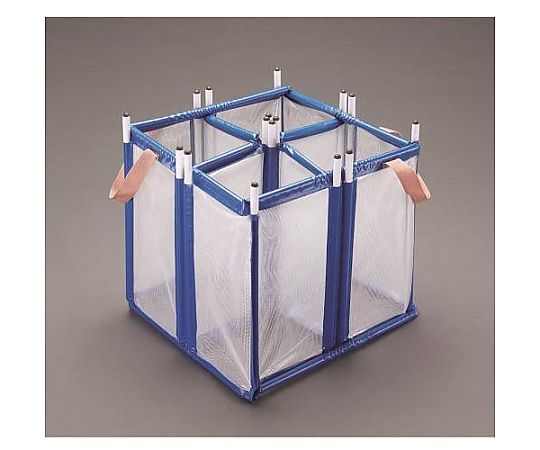 エスコ 480x480x480mm 土のうスタンド(240mm角/4) EA997Z-500 1台(ご注文単位1台)【直送品】