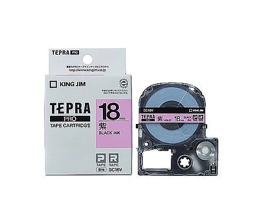 アズワン 18mm テープカセット(紫) EA761DK-188 1個(ご注文単位1個)【直送品】