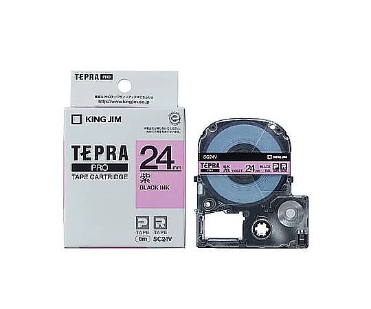 アズワン 24mm テープカセット(紫) EA761DK-248 1個(ご注文単位1個)【直送品】