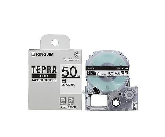 アズワン 50mm テープカセット(白) EA761DK-504 1個(ご注文単位1個)【直送品】