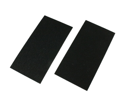 ハイロジック 硬質フェルト 幅70×高さ140 黒 両面テープ付 1個(2枚入) A-200 1個(ご注文単位1個)【直送品】