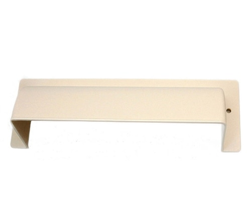 ハイロジック 郵便差入口用目隠し新聞受け ホワイト PO-MK-W 1個(ご注文単位1個)【直送品】