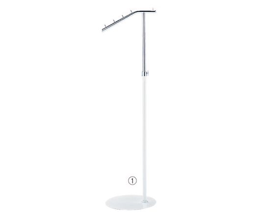 ストア・エキスプレス 傾斜ハンガー 白 入数1台 61-797-83-1 1個（ご注文単位1個）【直送品】