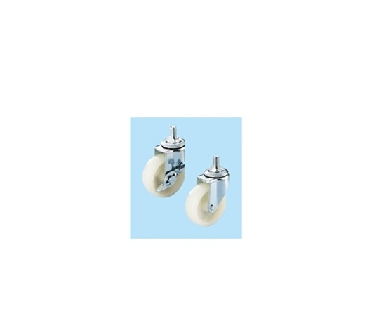 ストア・エキスプレス 直径5cm 単輪キャスターセット ナチュラル 1セット(4個入) 61-424-14-2 1セット（ご注文単位1セット）【直送品】