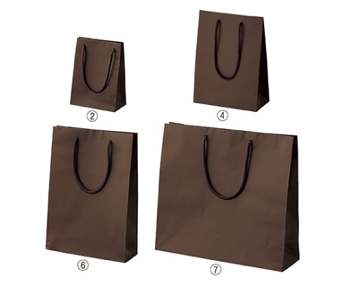 ストア・エキスプレス マット貼り紙袋 ブラウン 18.5×6.5×24 入数50枚 61-431-38-14 1セット（ご注文単位1セット）【直送品】