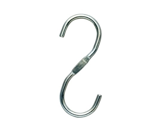 ストア・エキスプレス スチール製ディスプレー用フック クローム 1セット(5個入) 61-778-76-1 1セット（ご注文単位1セット）【直送品】