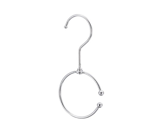 ストア・エキスプレス ディスプレー用ラウンドフック クローム 1セット(5個入) 61-799-59-1 1セット（ご注文単位1セット）【直送品】