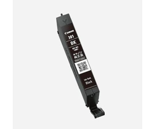 アズワン [キヤノン] インクカートリッジ(ブラック染料/BCI-381BK) EA759X-443 1個(ご注文単位1個)【直送品】