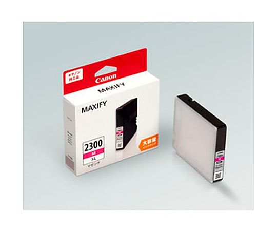 アズワン [キャノン]インクカートリッジ(大容量マゼンタPGI-2300XLM) EA759XA-43 1個(ご注文単位1個)【直送品】