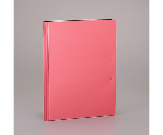 アズワン 324x243mm/A4 クリップファイル(レッド) EA762DA-12 1個(ご注文単位1個)【直送品】