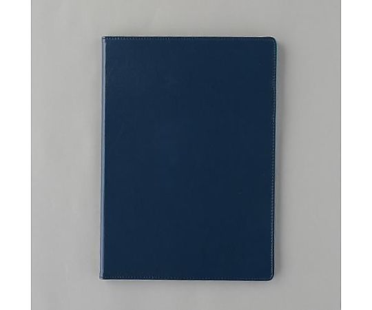 アズワン 320x230mm クリップファイル(二つ折り/ブルー) EA762DA-161 1個(ご注文単位1個)【直送品】