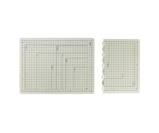 アズワン 310x230mm カッティングマット(折畳み式) EA762EC-310 1枚(ご注文単位1枚)【直送品】