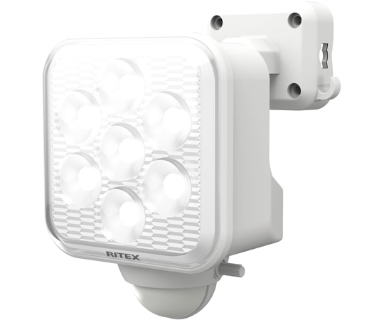 ムサシ 5W×1灯 フリーアーム式 LEDソーラーセンサーライト S-110L 1台(ご注文単位1台)【直送品】