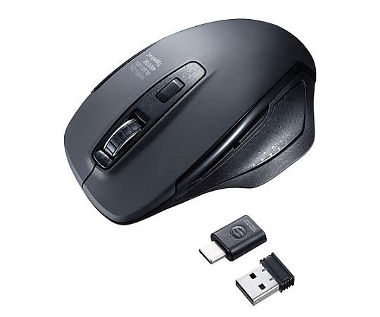 サンワサプライ [単3x1本] ワイヤレスマウス(BlueLED/静音) EA764AA-196 1個(ご注文単位1個)【直送品】