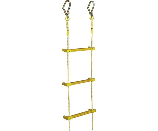 八ツ矢工業 ヤツヤ式縄はしご(小カギ付) 5m 12012 1個（ご注文単位1個）【直送品】