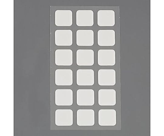 アズワン 16x16mm 掲示用シール(18枚) EA765MA-77 1パック(ご注文単位1パック)【直送品】