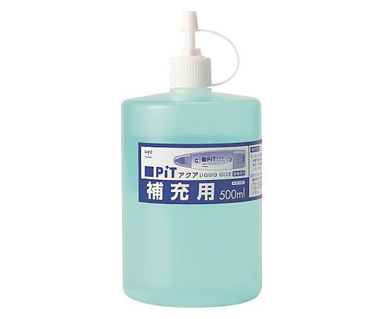 アズワン 500ml 液体のり(補充用) EA765MB-65 1個(ご注文単位1個)【直送品】