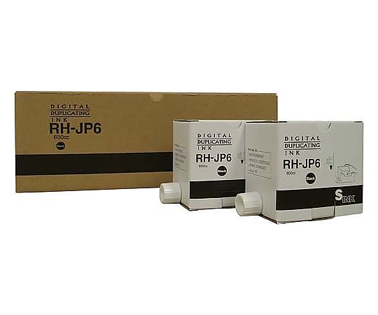 フリカ 汎用インク JP6/CDI60/EM用黒(5個入) RH-JP6クロ 1箱(ご注文単位1箱)【直送品】