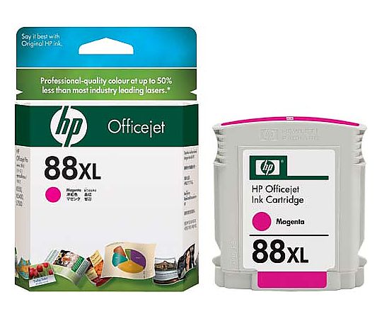 ヒューレット・パッカード 純正インク HP88(C9392A)マゼンタ C9392A 1個(ご注文単位1個)【直送品】