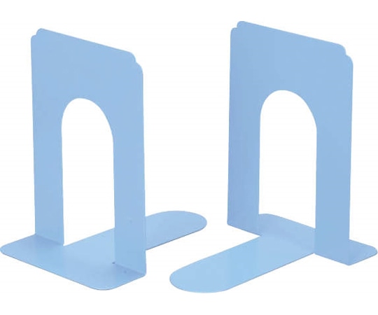ライオン事務器 ブックエンド ライトブルー No.7 (LB) 1組(ご注文単位1組)【直送品】