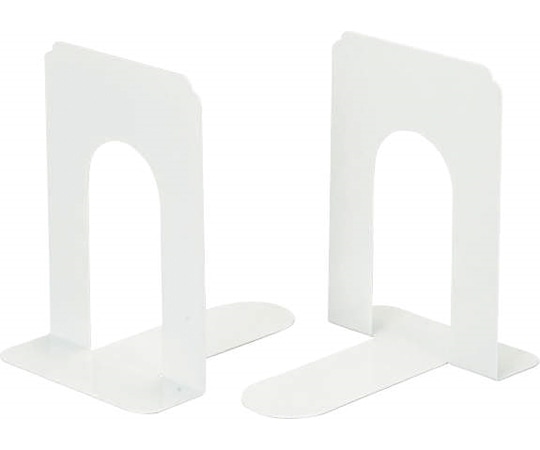 ライオン事務器 ブックエンド ライトグレー No.7 (LH) 1組(ご注文単位1組)【直送品】