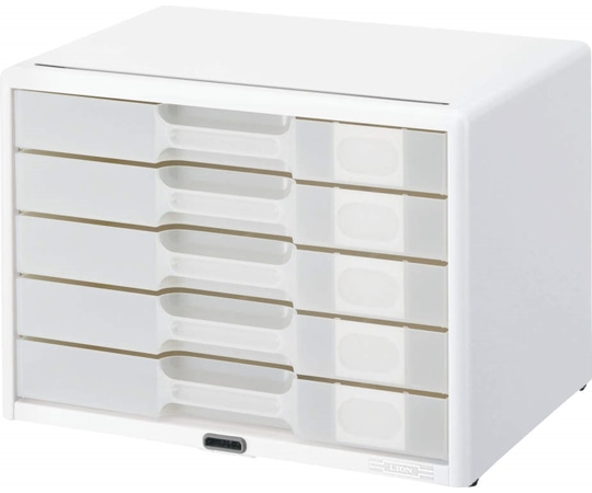 ライオン事務器 カギ付レターケース LA4-555LW 1台(ご注文単位1台)【直送品】