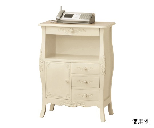 クロシオ コモ ファックス台 ホワイト 92172 1台（ご注文単位1台）【直送品】