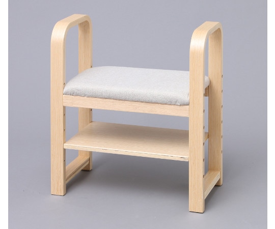 アイリスオーヤマ 玄関椅子 ナチュラル GC-55 1個（ご注文単位1個）【直送品】