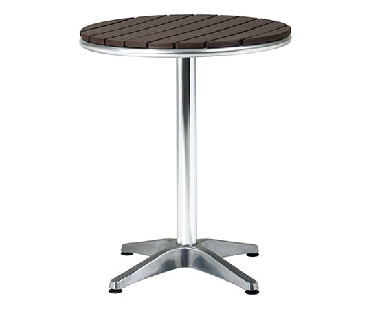 弘益 アルミテーブル AL-P60RT 1個（ご注文単位1個）【直送品】