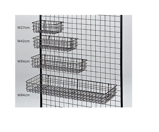 ストア・エキスプレス ネット用網カゴ 黒 W42cm 61-132-2-2 1個（ご注文単位1個）【直送品】