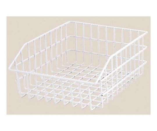 ストア・エキスプレス ネットカゴ ワイドタイプ W28cm 白 61-121-18-1 1個（ご注文単位1個）【直送品】