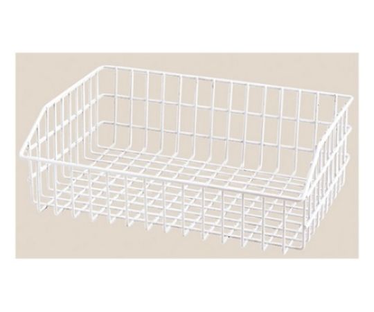 ストア・エキスプレス ネットカゴ ワイドタイプ W43cm 白 61-121-18-3 1個（ご注文単位1個）【直送品】