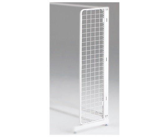 ストア・エキスプレス BR50片面用サイドネット ホワイト 本体 H180cm用 61-22-9-3 1台（ご注文単位1台）【直送品】