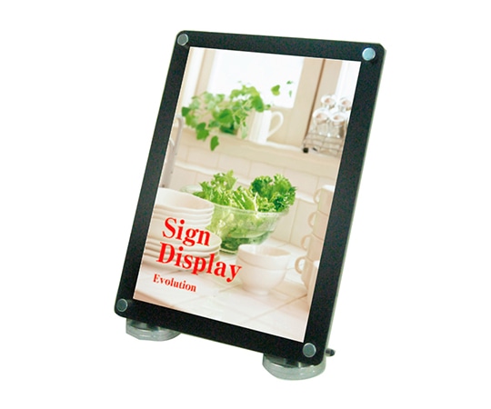 常磐精工 カウンターブラックスタンド A3縦 CUBS-A3T 1台（ご注文単位1台）【直送品】