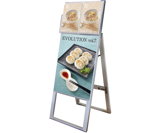 常磐精工 カタログケーススタンド看板 Dタイプ A2片面 KCSKD-A2K 1台（ご注文単位1台）【直送品】