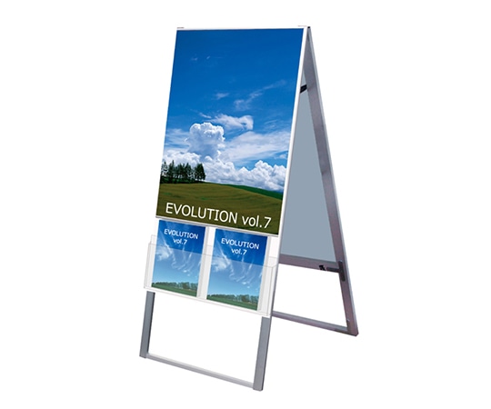 常磐精工 カタログケーススタンド看板 Uタイプ A1両面 KCSKU-A1R 1台（ご注文単位1台）【直送品】