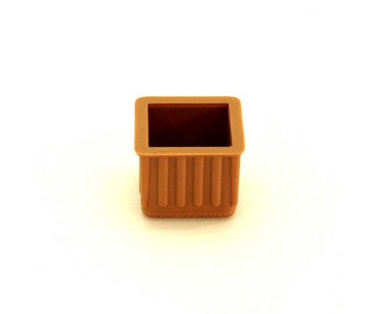 和気産業 イスキャップ 角脚用 薄茶 対象脚サイズ24mm BC-282 1個(ご注文単位1個)【直送品】