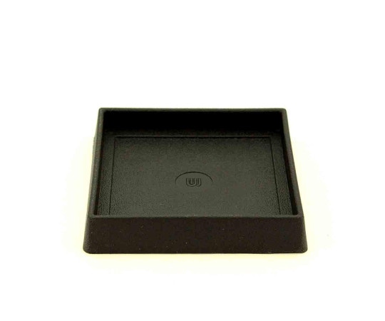 和気産業 イスゴム 平置 角型 黒 対象脚サイズ80mm GK-342 1個(ご注文単位1個)【直送品】